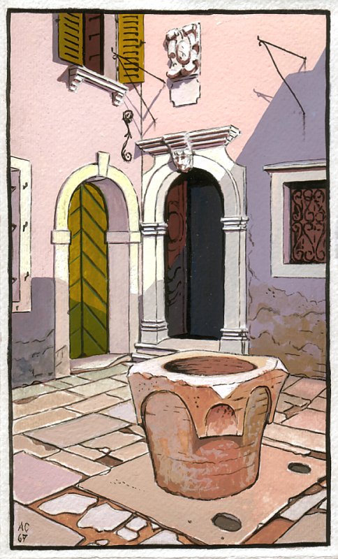 Casa del Prefetto - (presente sul calendario 2004 edito dalla Fameia Capodistriana)